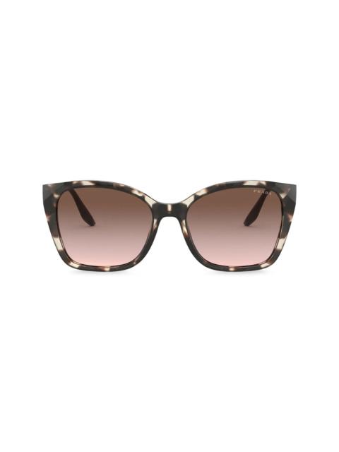 Prada square-frame gradient sunglasses