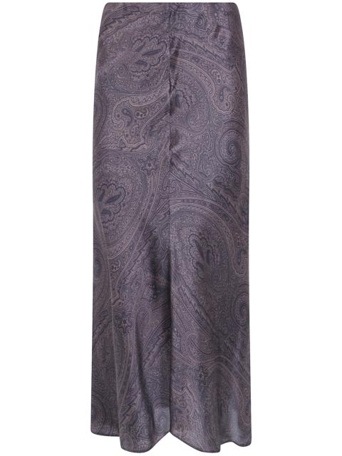 Etro Long Skirt Black