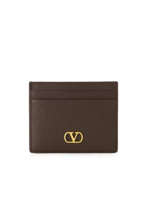 Valentino VLogo Signature leather card holder
