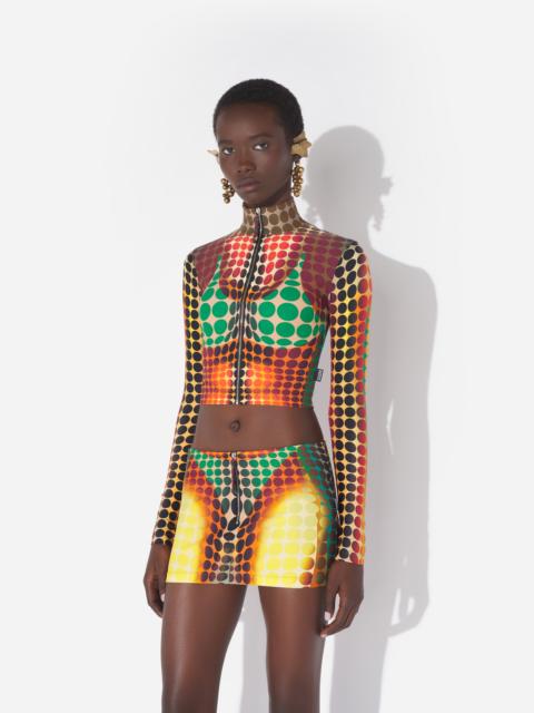 Jean Paul Gaultier RE-EDITION - THE BROWN DOTS TOP