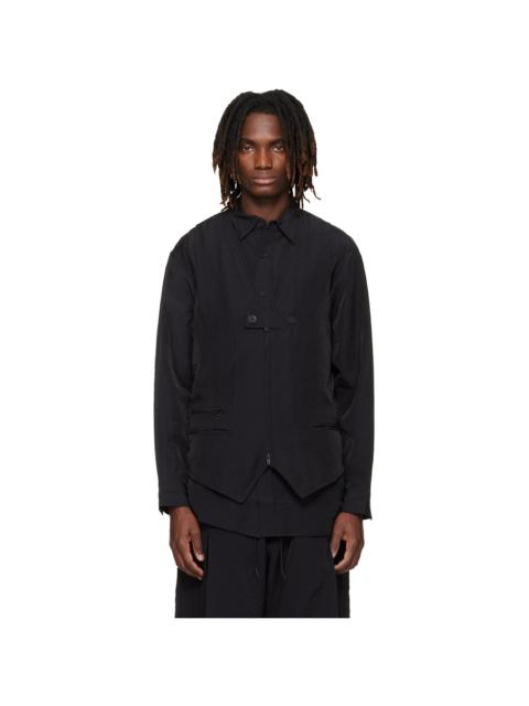 Y-3 Black Tailored Vest