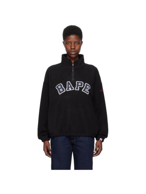 A BATHING APE® Black Zip-Up Sweatshirt