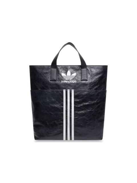 BALENCIAGA Men's Balenciaga / Adidas North-south Tote Bag in Black