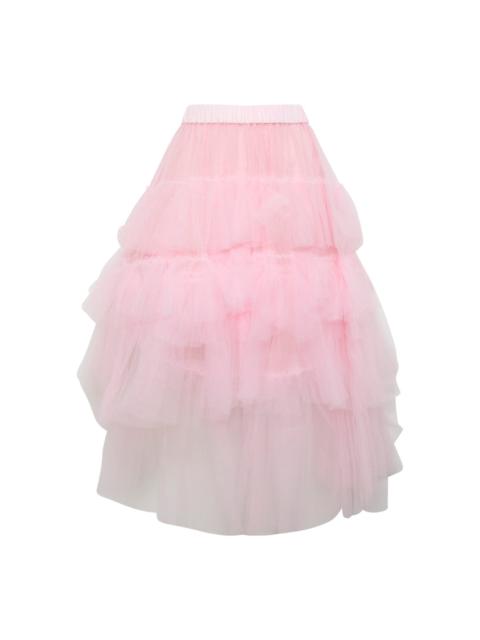 Simone Rocha Long Tiered Tulle Skirt
