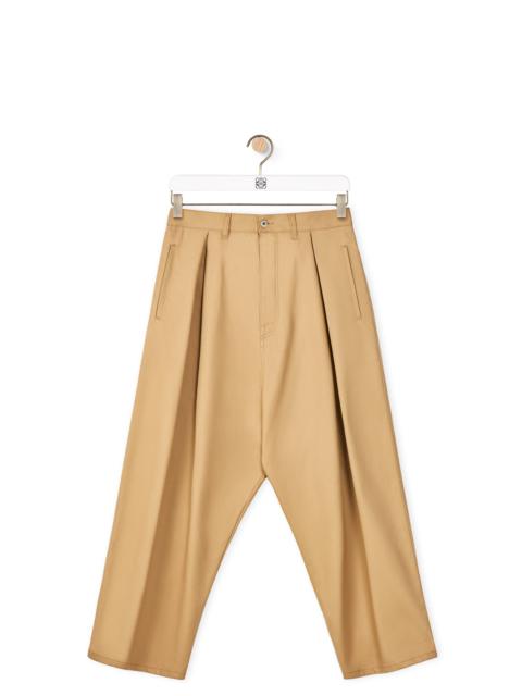 Loewe Low crotch trousers in cotton
