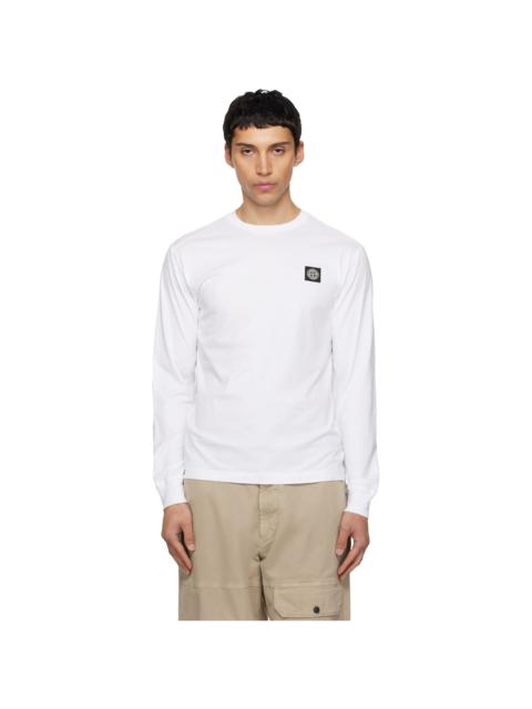 Stone Island White 2100031 60/2 Cotton Jersey T-shirt
