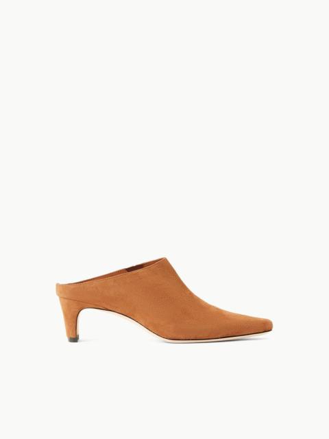 STAUD WALLY MULE TAN SUEDE