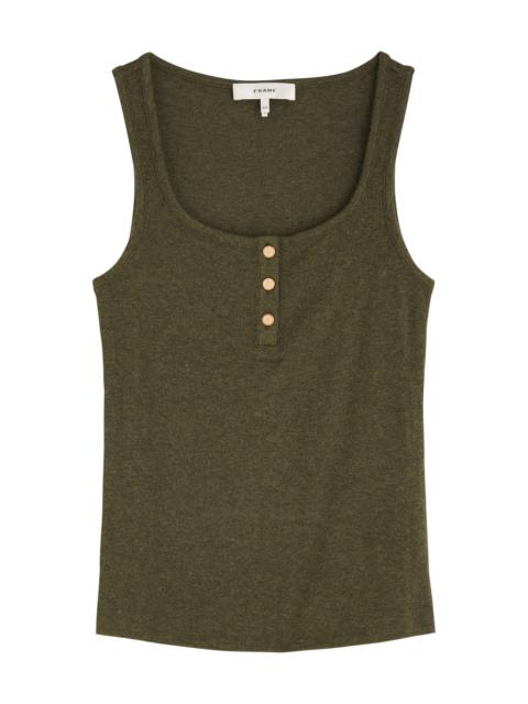 Stretch-jersey tank