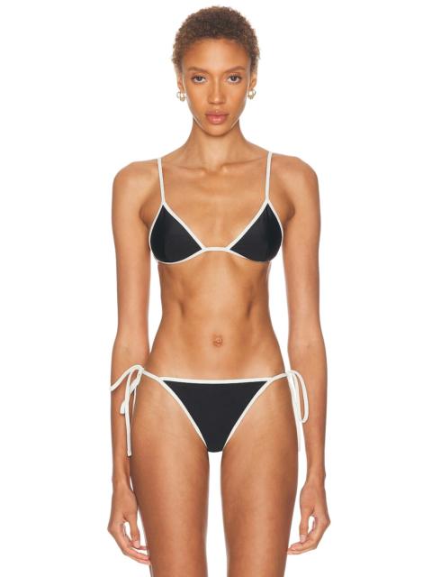 SIR. Ari Reversible Tie Triangle Bikini Top
