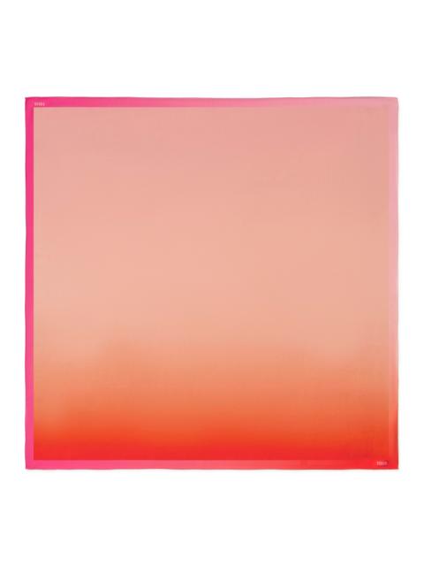 TOUS Square orange Scarf TOUS Double Way Gradient