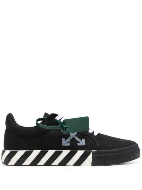 Off-White OFF-WHITE Vulcanized Low Top Sneakers Black/Blue