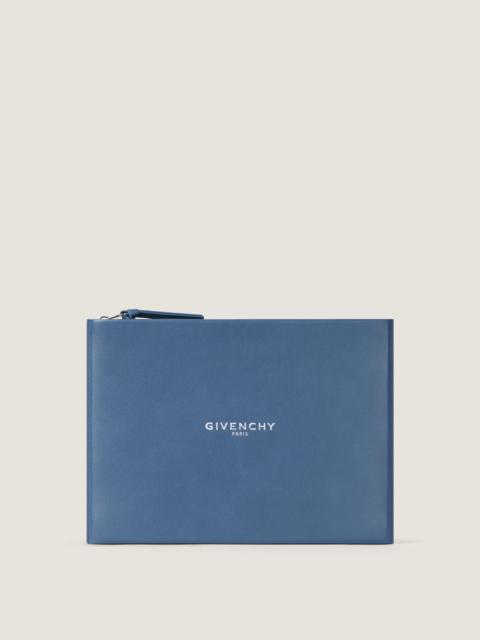 Givenchy ANTIGONA STAMPED LARGE POUCH IN LEATHER