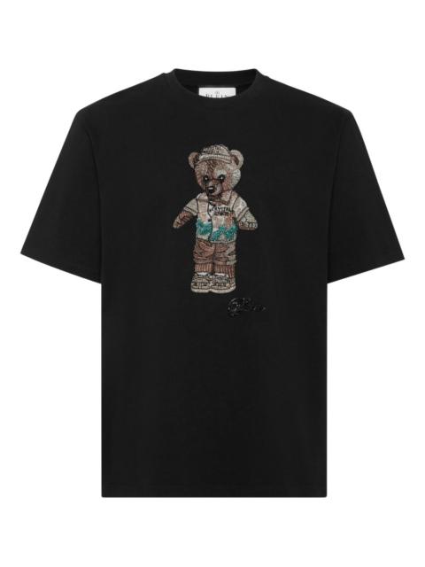 PHILIPP PLEIN Teddy Bear crystal-embellished T-shirt