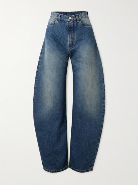 Alaïa High-rise Barrel-leg Jeans