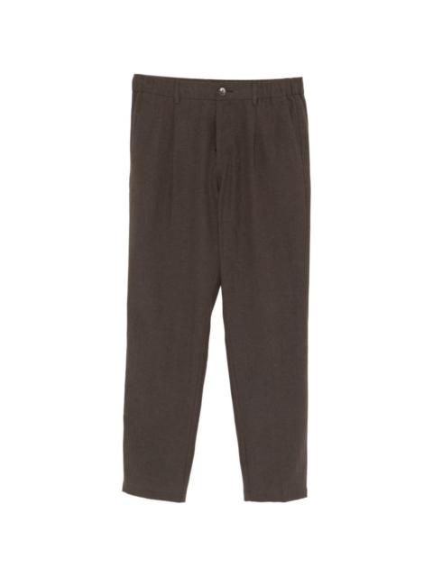 Herno elasticated-waistband tailored trousers