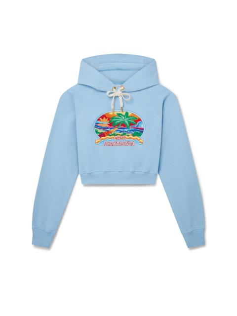 Casa Phantastica Cropped Hooded Sweatshirt