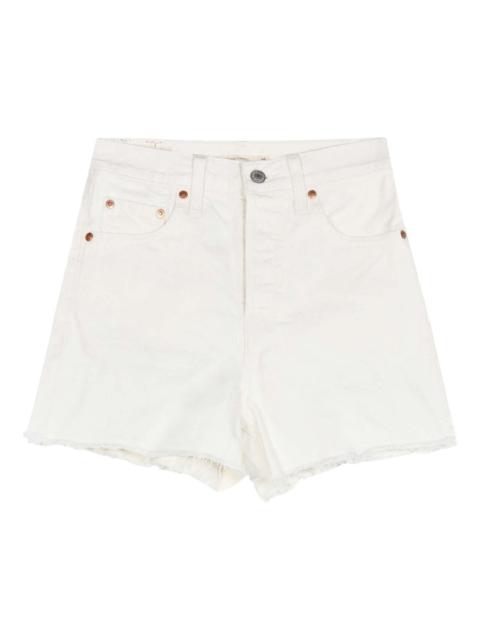 Levi's Ribcage denim shorts