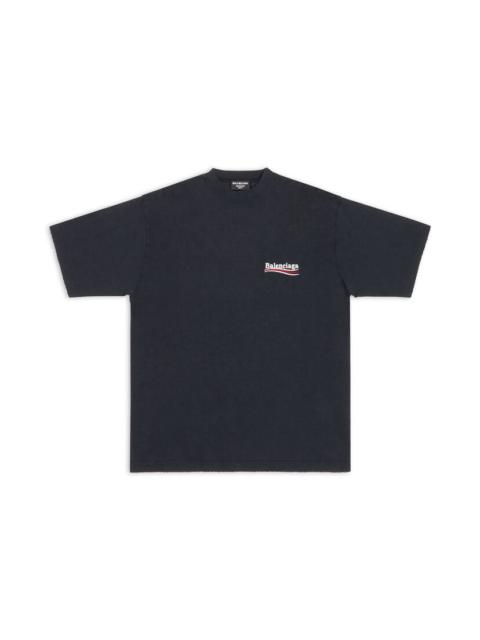 BALENCIAGA Unisex Oversized Double-Layer T-Shirt