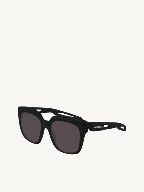 BALENCIAGA Sunglasses D Frame 0025S Sun in Black