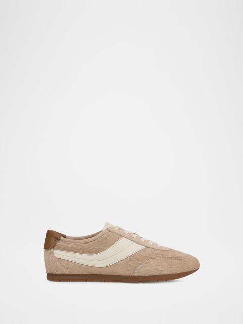 Vince LA Runner Calf Hair and Leather Runner Sneakers