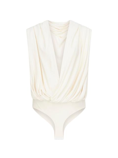 Alaïa hooded bodysuit