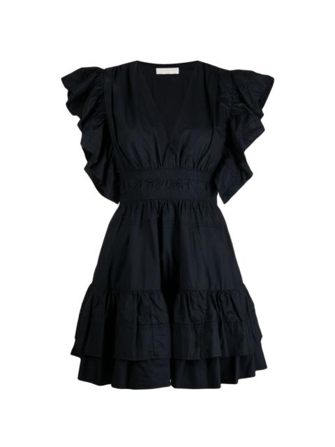 Kiri ruffled mini dress