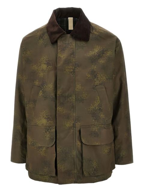 SUNFLOWER corduroy-collar jacket