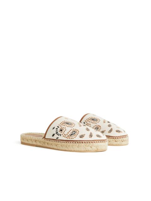 Alanui Bandana Jacquard Espadrille