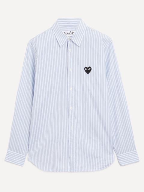 Comme des Garçons PLAY Multi-Stripe Black Heart Shirt