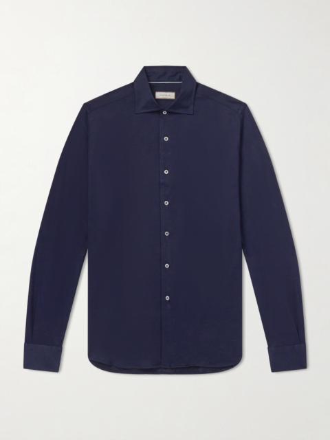 Canali Cotton and Lyocell-Blend Shirt