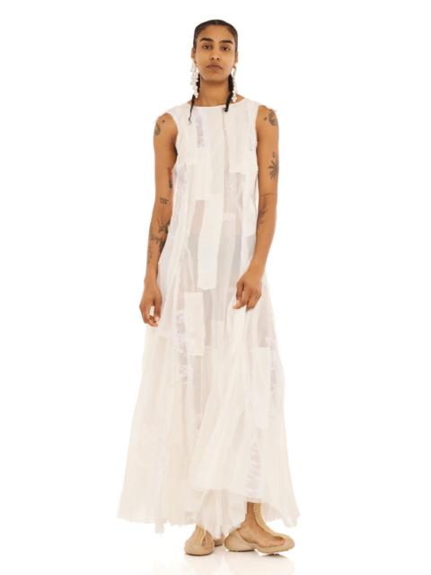 Collina Strada WHITE DEADSTOCK PRIMROSE DRESS