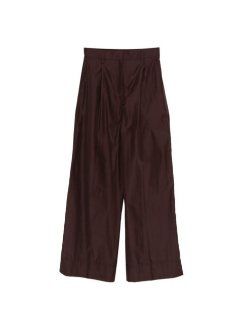 forte_forte high-waist pleated trousers