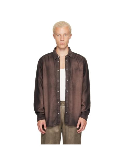 Diesel Brown Fluid Shirt