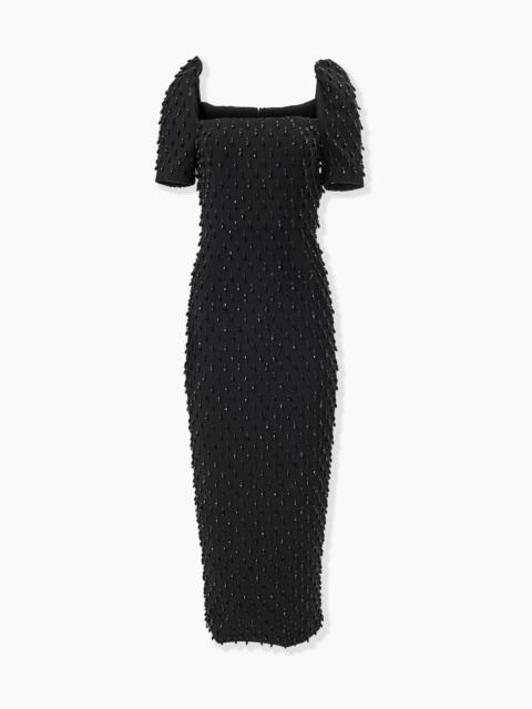 CAROLINA HERRERA Crystal-Embroidered Midi Dress