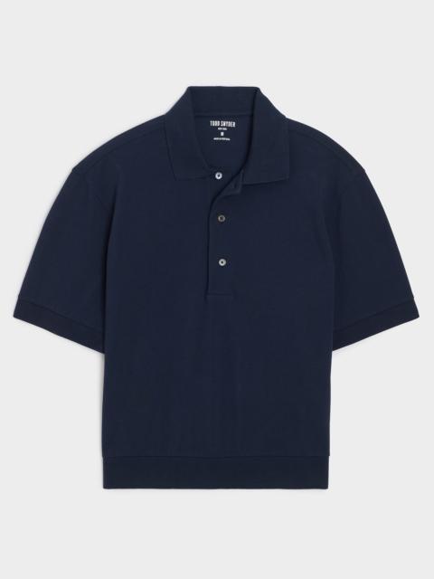 TODD SNYDER Relaxed Cotton Pique Polo