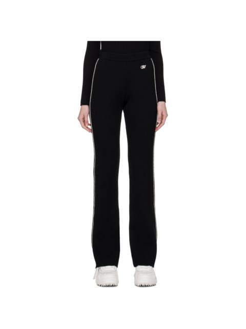 Off-White Black Piping Lounge Pants