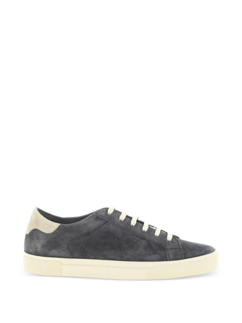 Brunello Cucinelli Brunello Cucinelli Suede Embossed-logo Sneakers