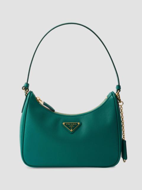 Prada Women's Re-Edition 2005 Saffiano Leather Shoulder Bag - Green