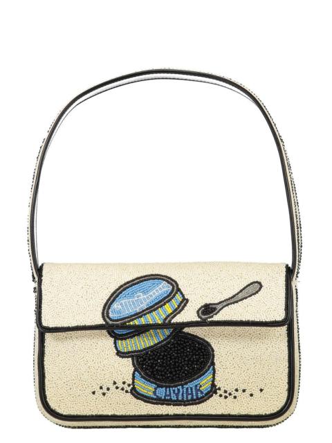STAUD Tommy Beaded Bag - Caviar Dreams