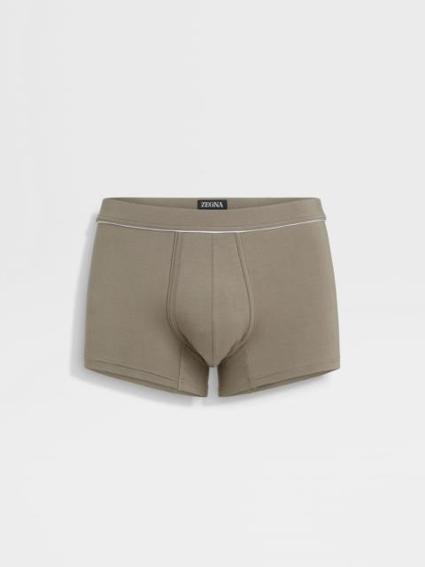 GREEN MODAL BLEND TRUNKS