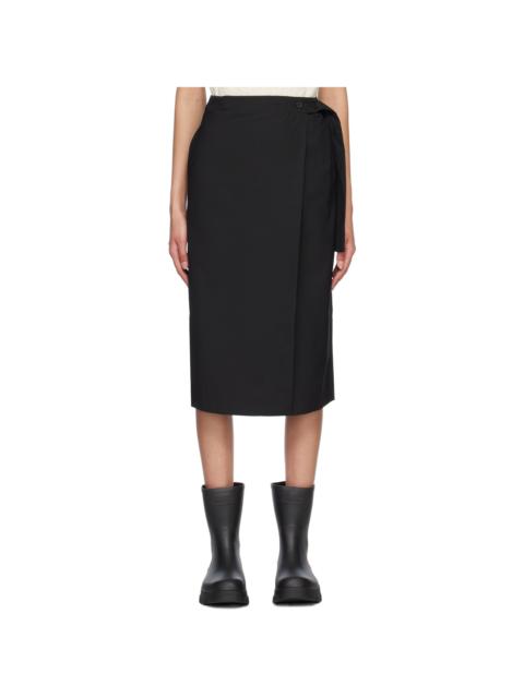 Holzweiler Black Gabriela Midi Skirt