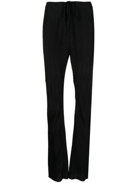 straight-leg trousers