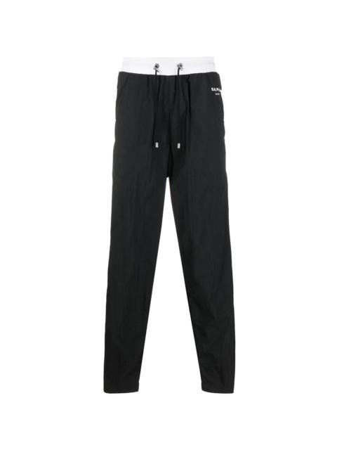 side snap-button track trousers