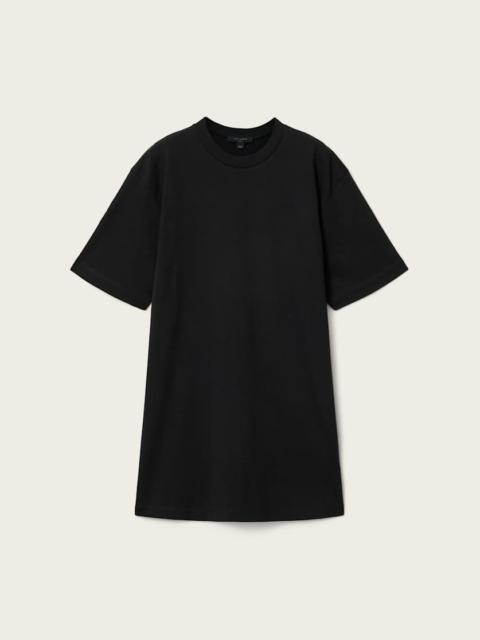 ALLSAINTS FUSE APPLIQUÉ COTTON T-SHIRT DRESS