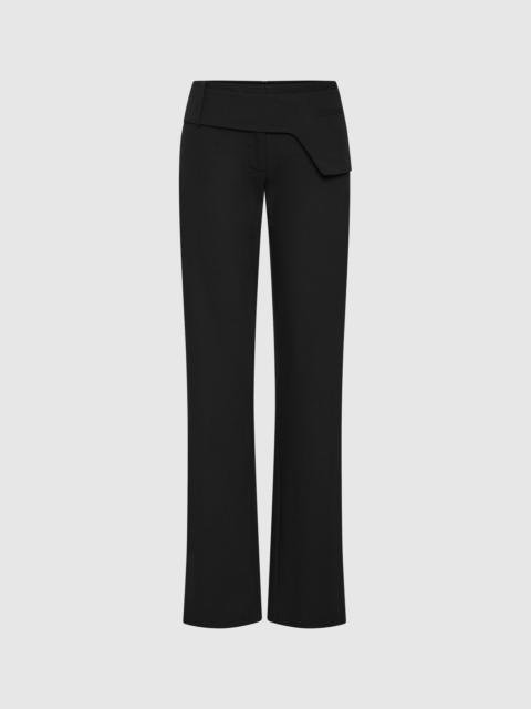 ST. AGNI Belt Detail Pants - Black
