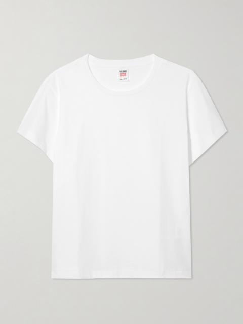 RE/DONE Classic Cotton-jersey T-shirt