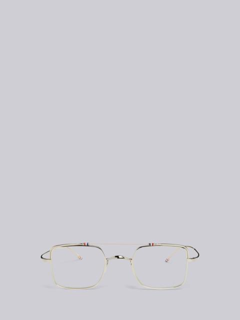 Thom Browne square shaped glasses