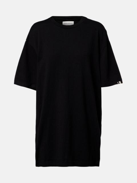 extreme cashmere Rik oversized cotton and cashmere T-shirt