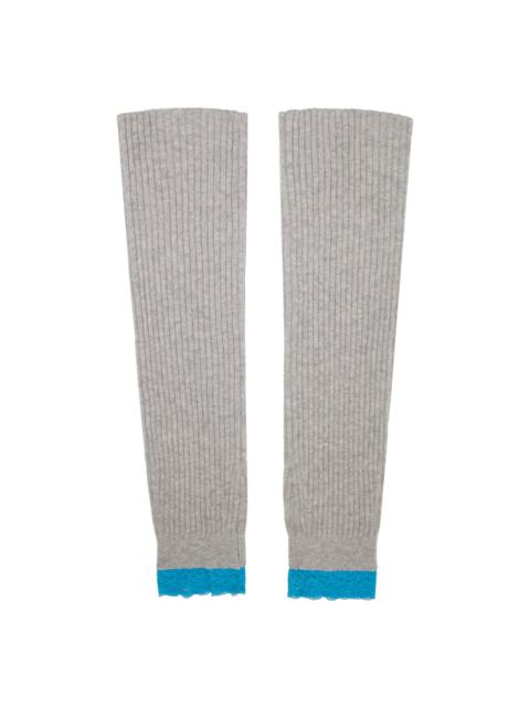 Andersson Bell Gray Ribbed Leg Warmers