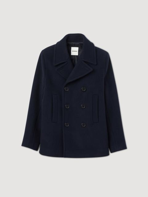 Sandro WOOL PEA COAT